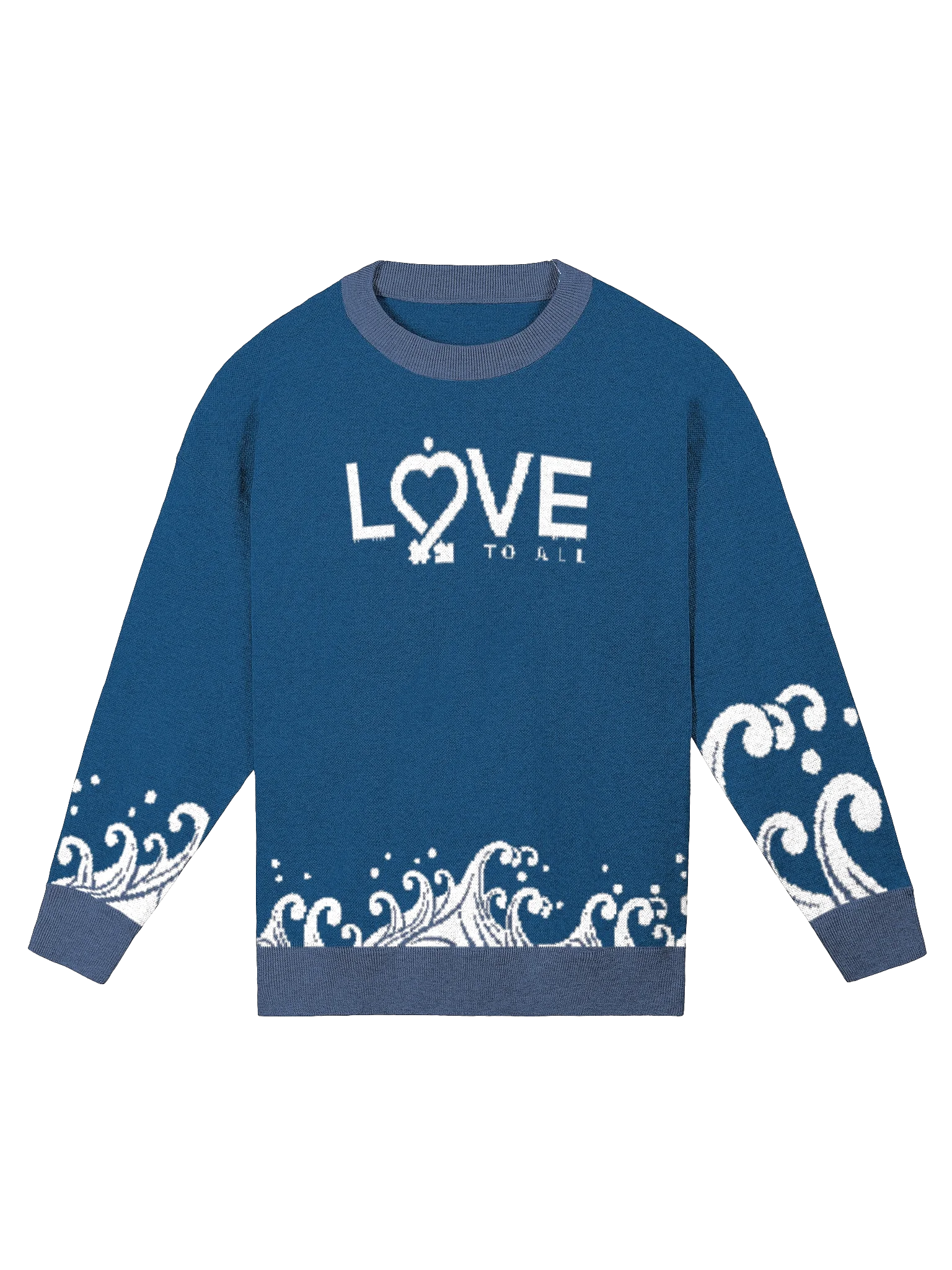 L2A Blue Wave Crewneck Sweater product image (2)