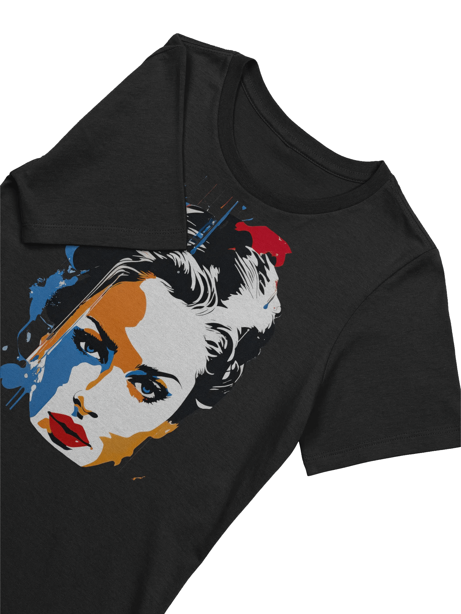 Abstract Girl - Bella Canvas Women's Supersoft Relaxed-fit T-Shirt product image (3)