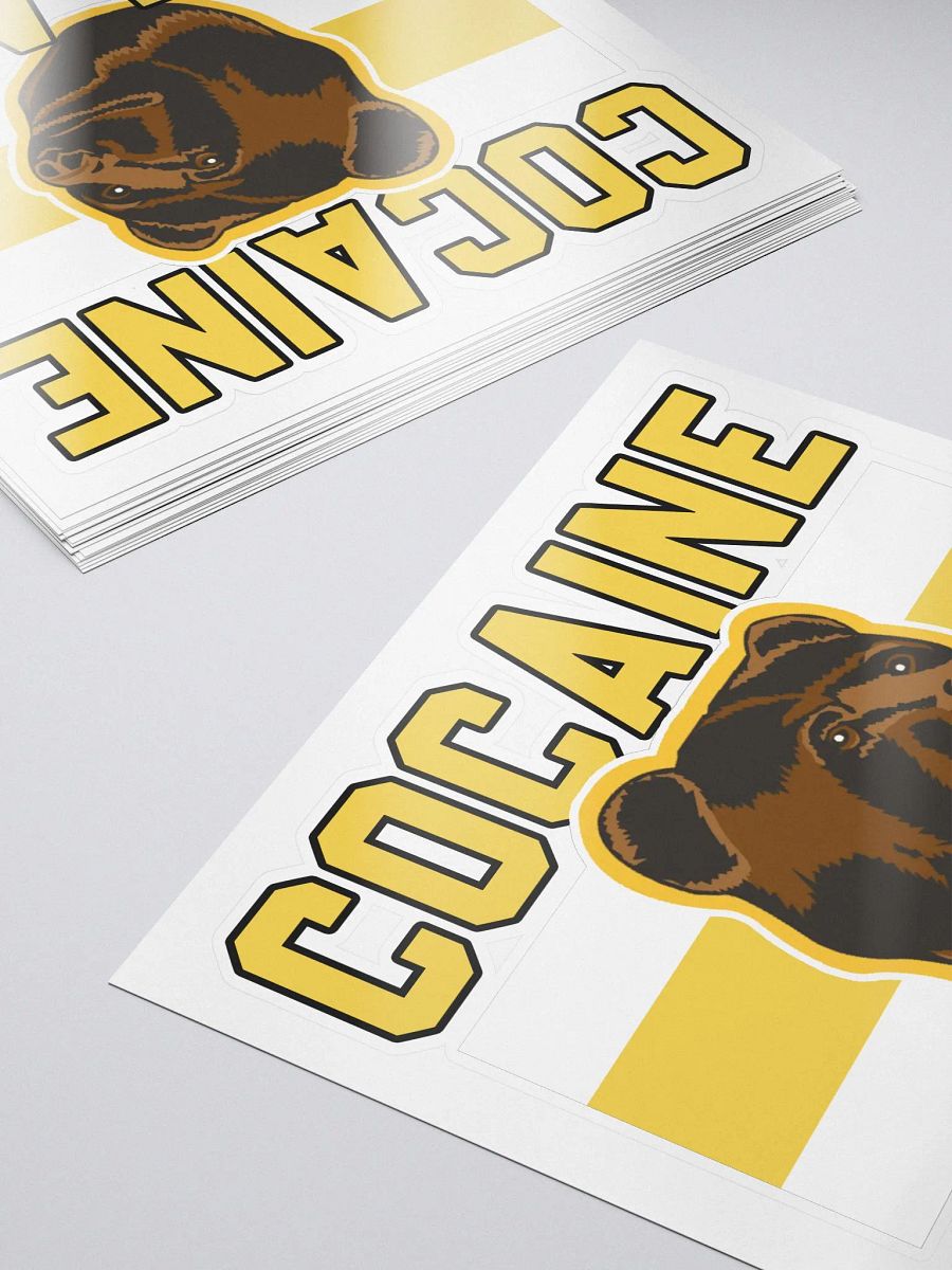 COCAINE BEAR v2 Sticker product image (5)