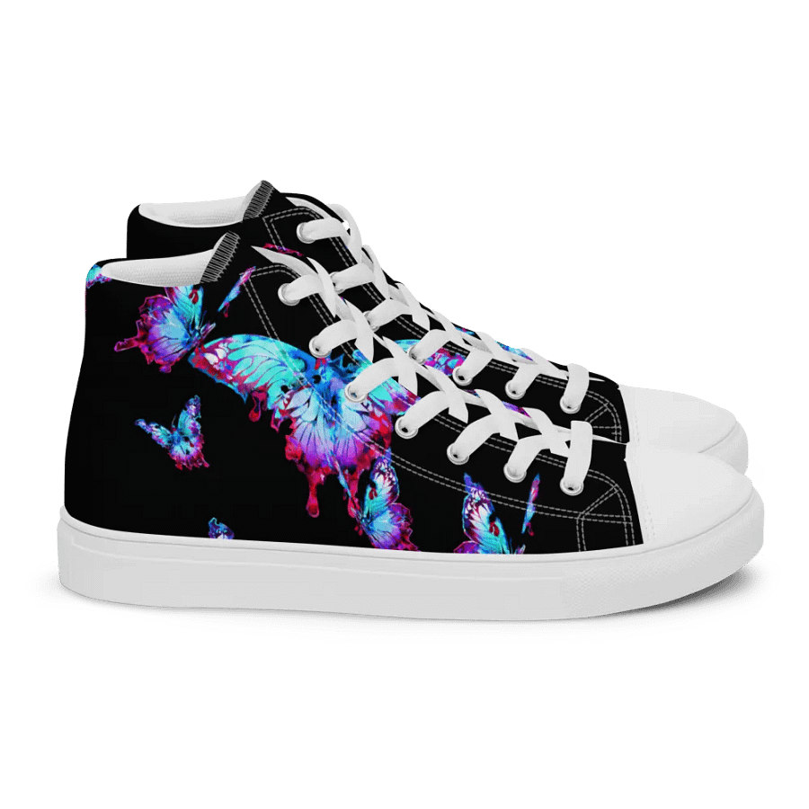 Neon Butterfly High-Tops product image (2)