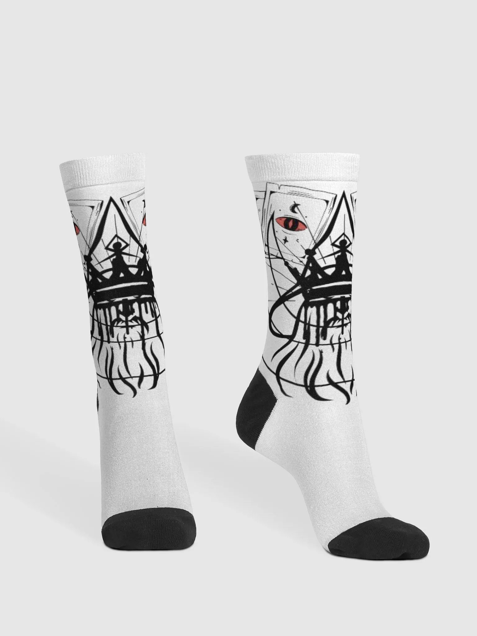 Revived Symmetry Crew Socks product image (2)