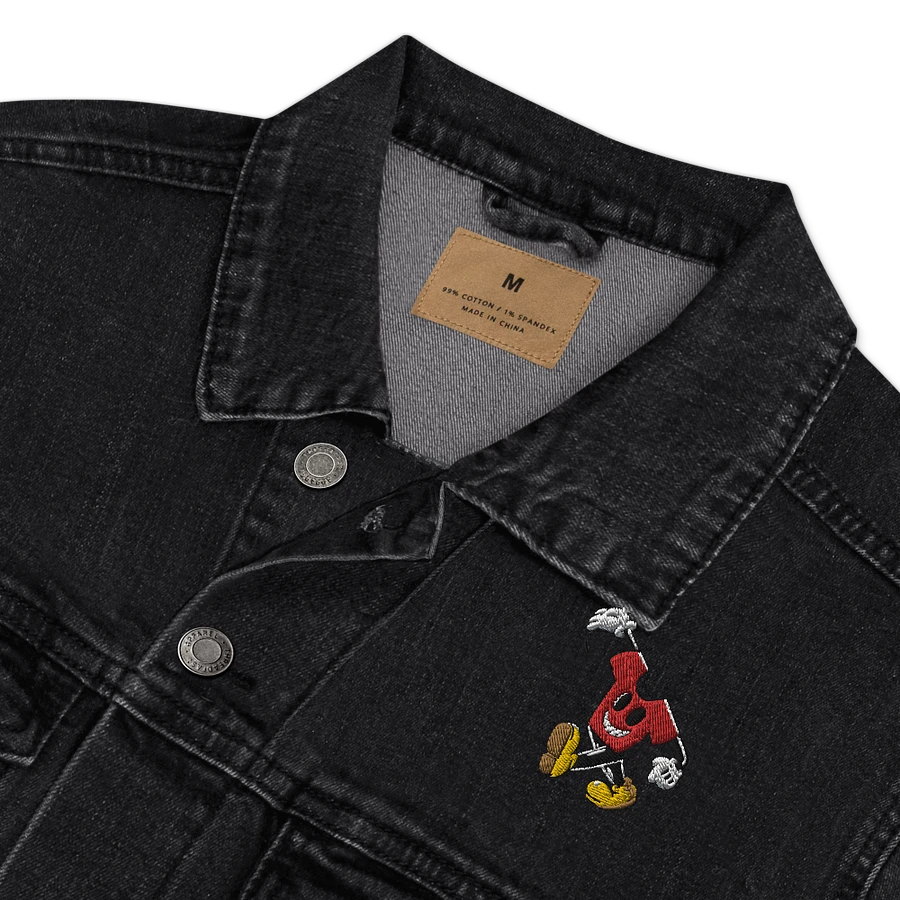 Cheerful 'T' Character Denim Jacket product image (11)