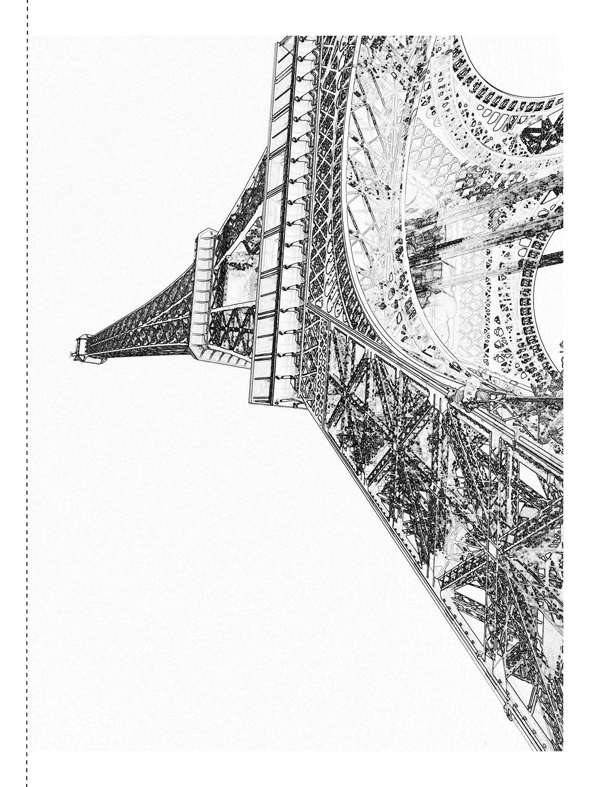 Cool Down [Color] | Adult Coloring Book: Paris product image (5)