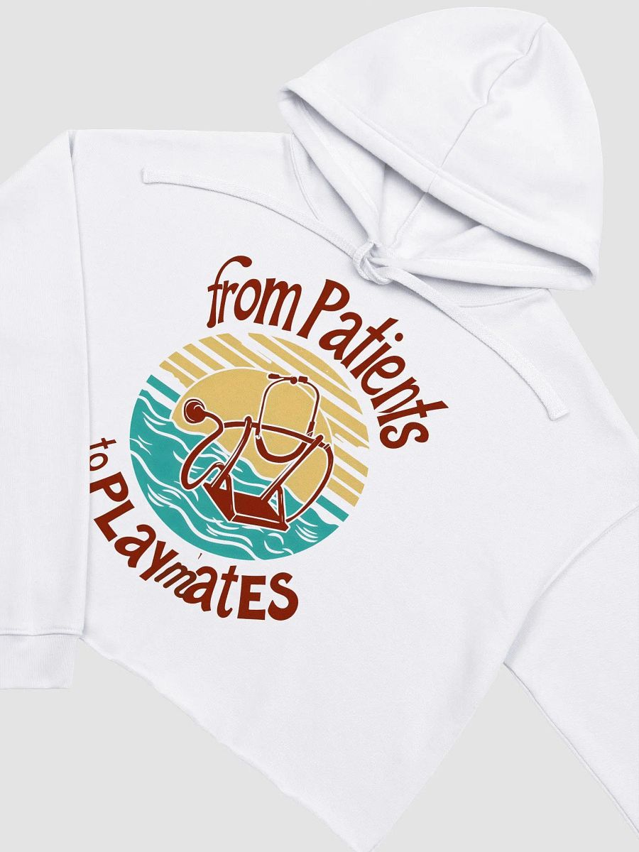 medical moms, dads, Stethoscope Swing Kids Crop Hoodie product image (9)
