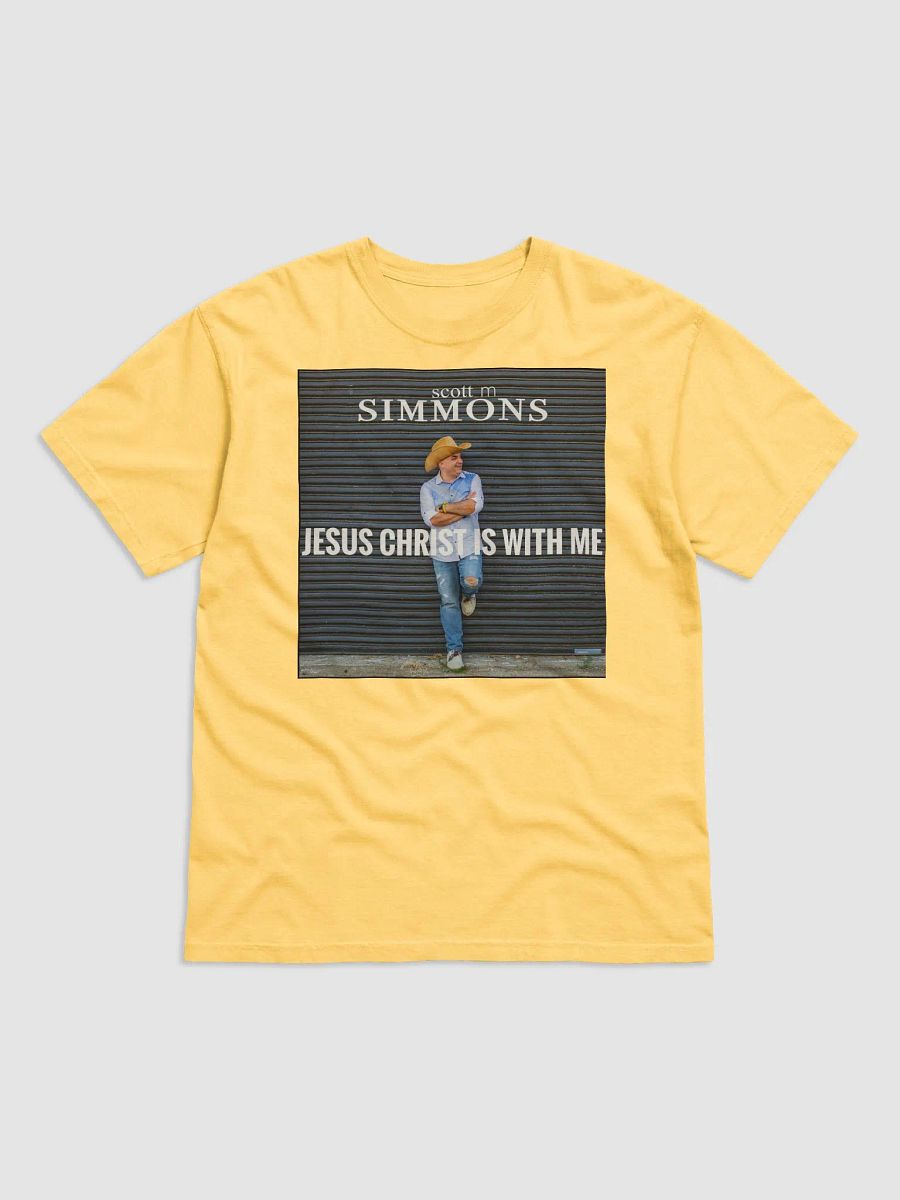 scott m Simmons Country Christian Artist Jesus Is With Me Album Promo T Shirt product image (8)