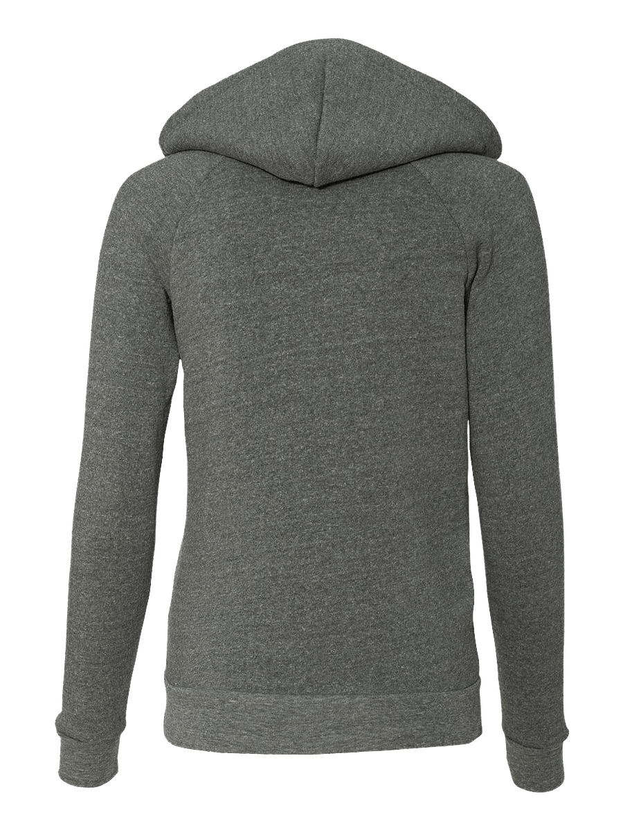 YC Women's Cut Zip Hoodie product image (2)
