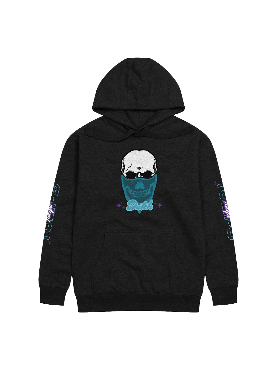 Rebel Skull Bandana Hoodie product image (1)