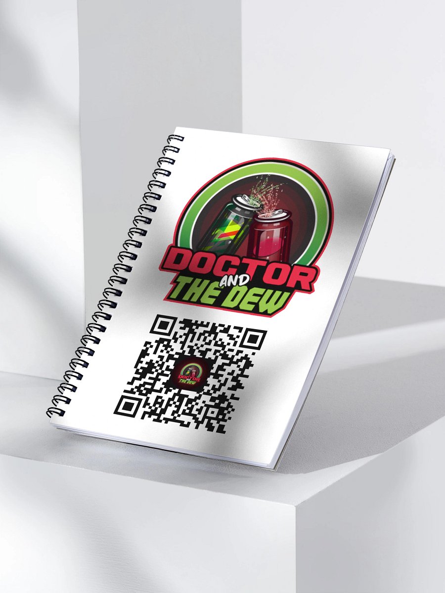 📝 Doctor and The Dew – Official Spiral Notebook 📝 product image (3)