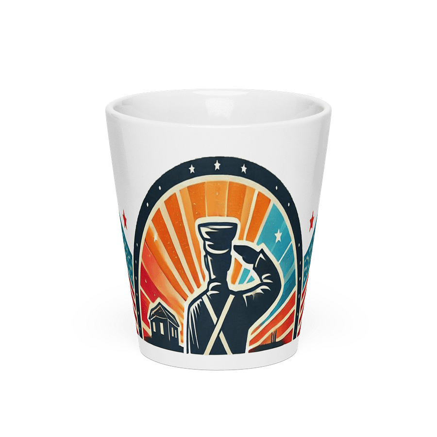 Patriotic Salute Latte Mug product image (3)