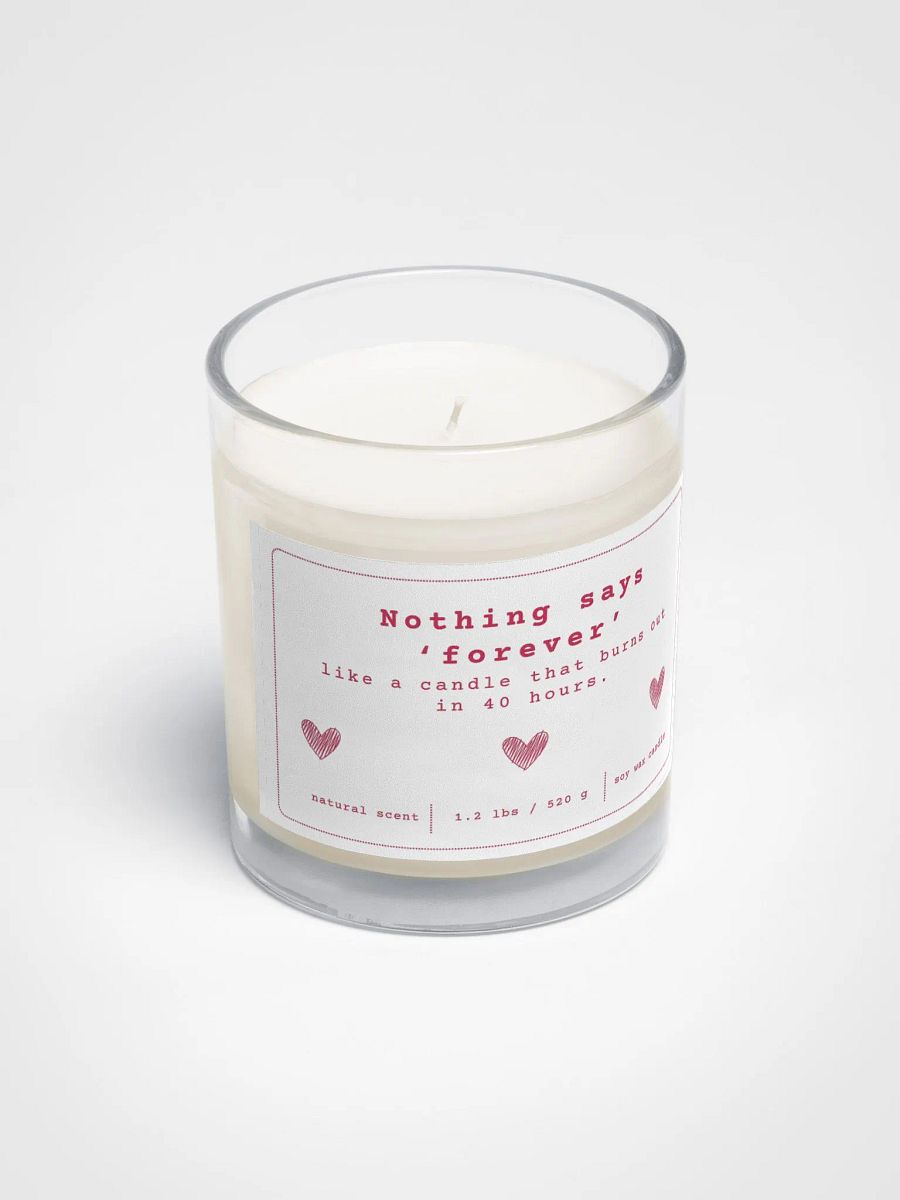 Nothing Says 'Forever' Candle product image (2)