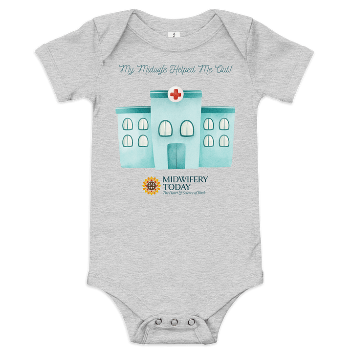 Midwife Helped Me Out Onesie - Hospital product image (3)