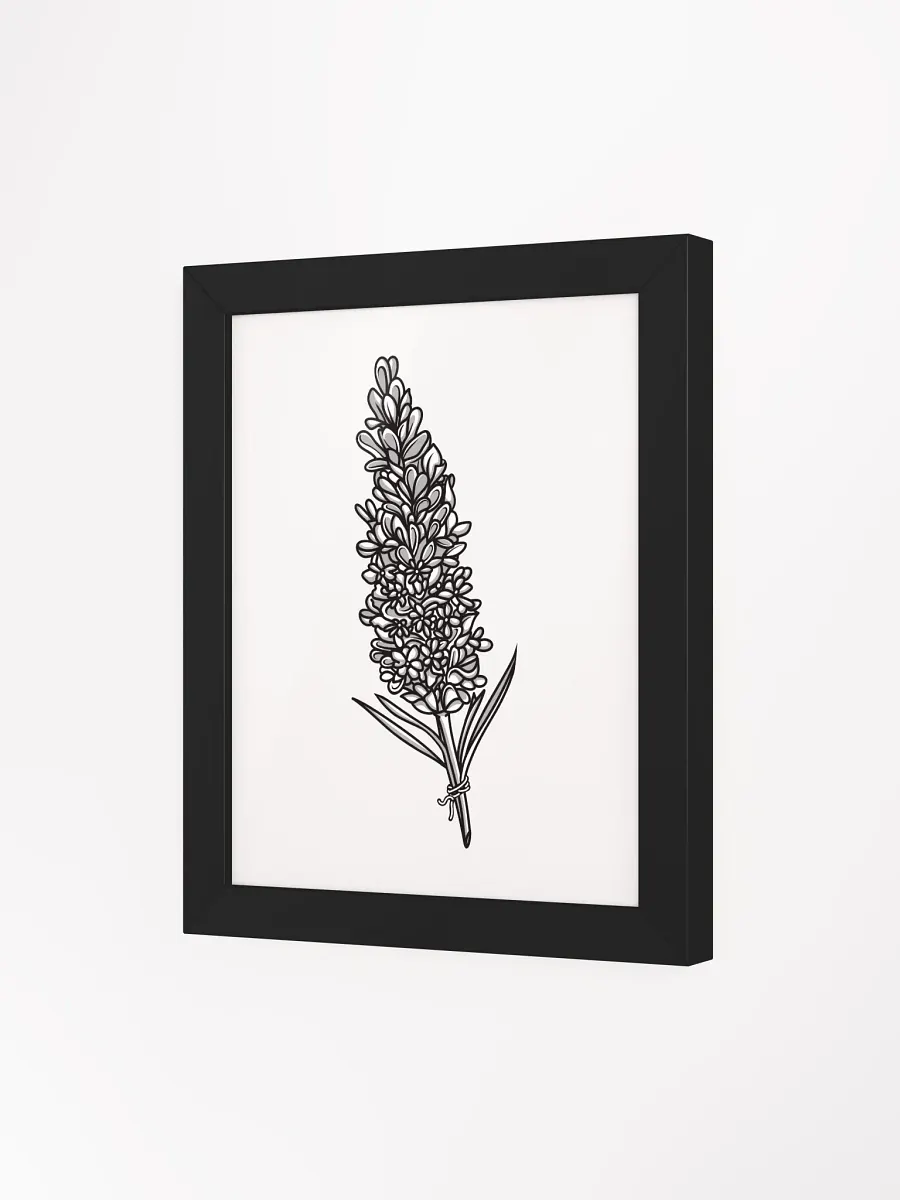 Soft Lavender Dream - Original Botanical Print product image (3)