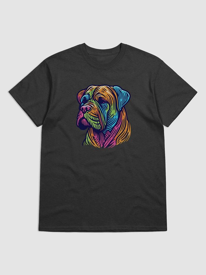Retro Uncropped Cane Corso T-Shirt product image (1)