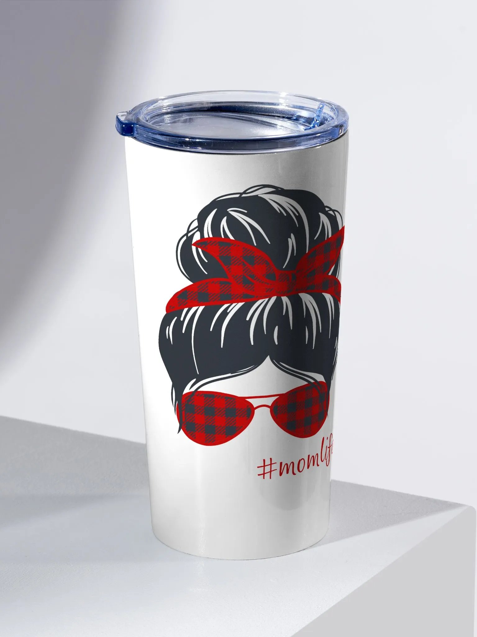 mom life travel tumbler product image (2)