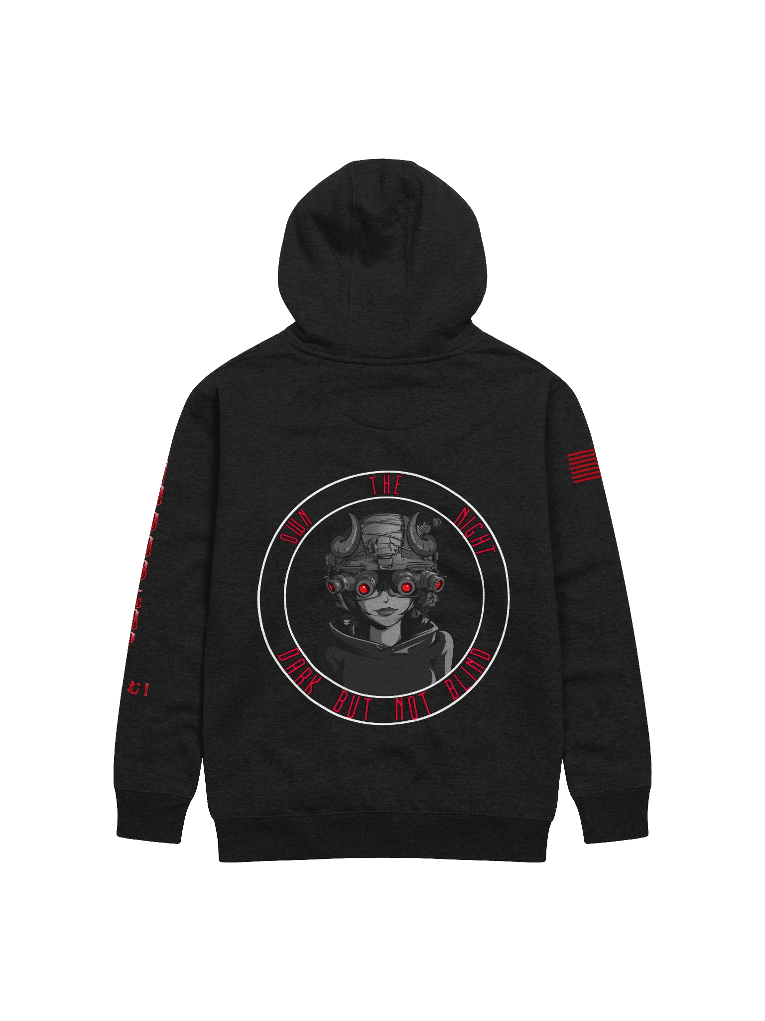 Special Red Own The Night Hoodie product image (2)