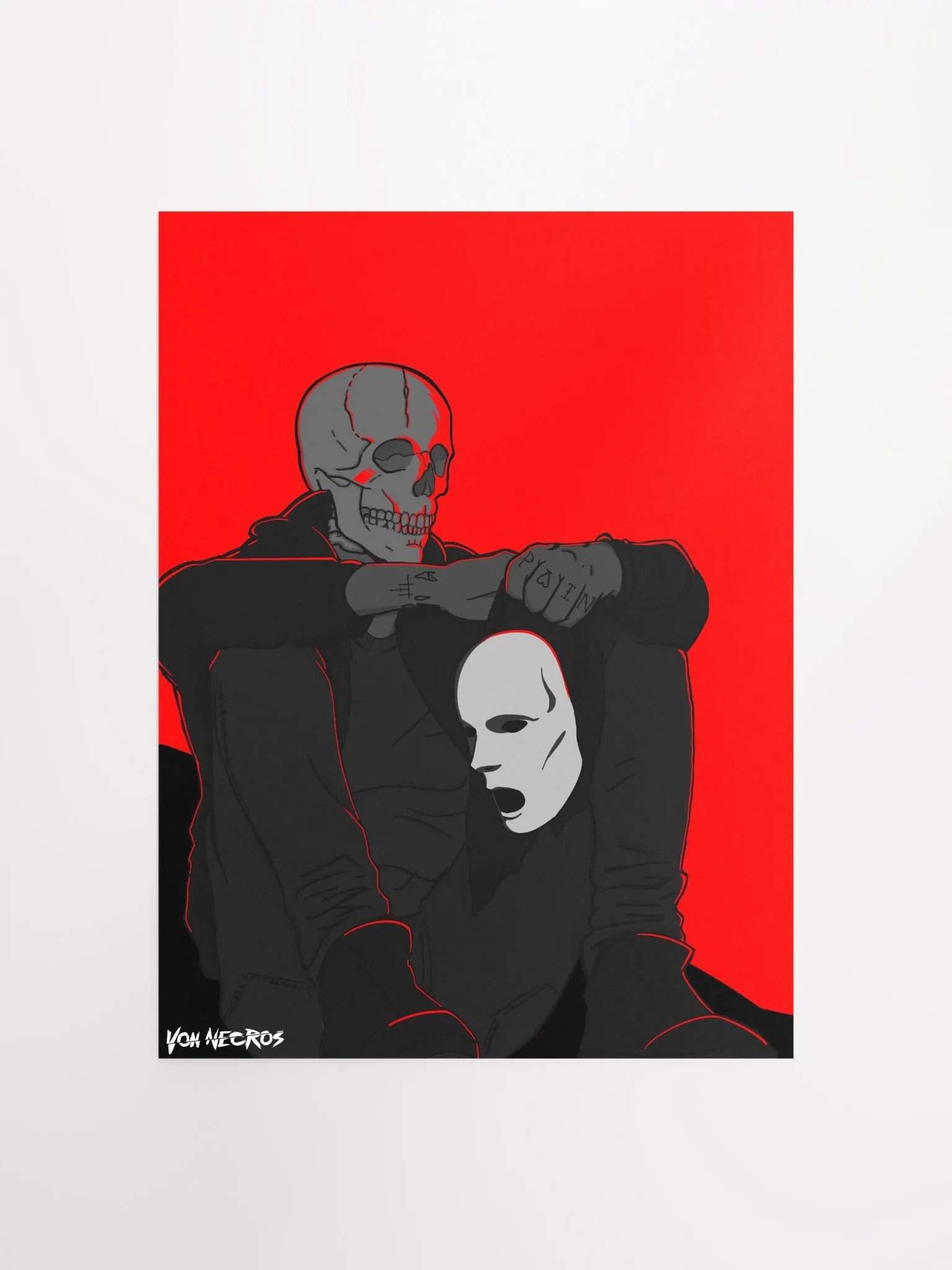 Waiting on Headlights ART PRINT product image (1)