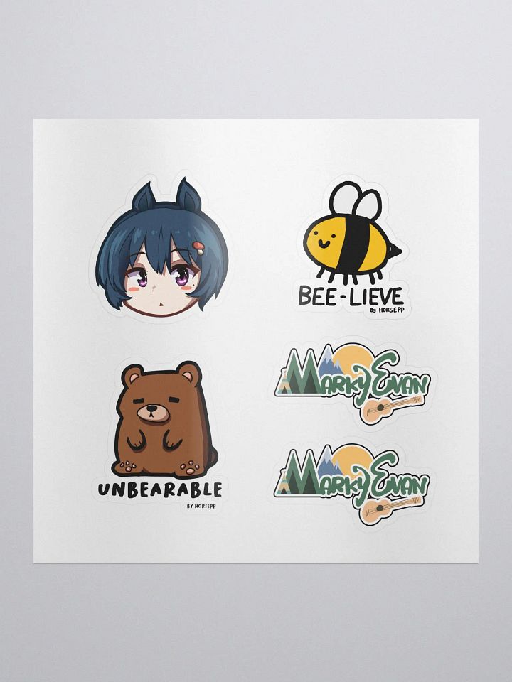 Kiss Cut 'Marky' Sticker Set 1 product image (2)