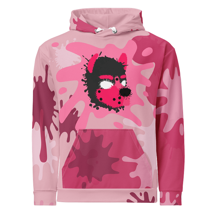 Chaos Splatter Hoodie - Hot Pink product image (2)