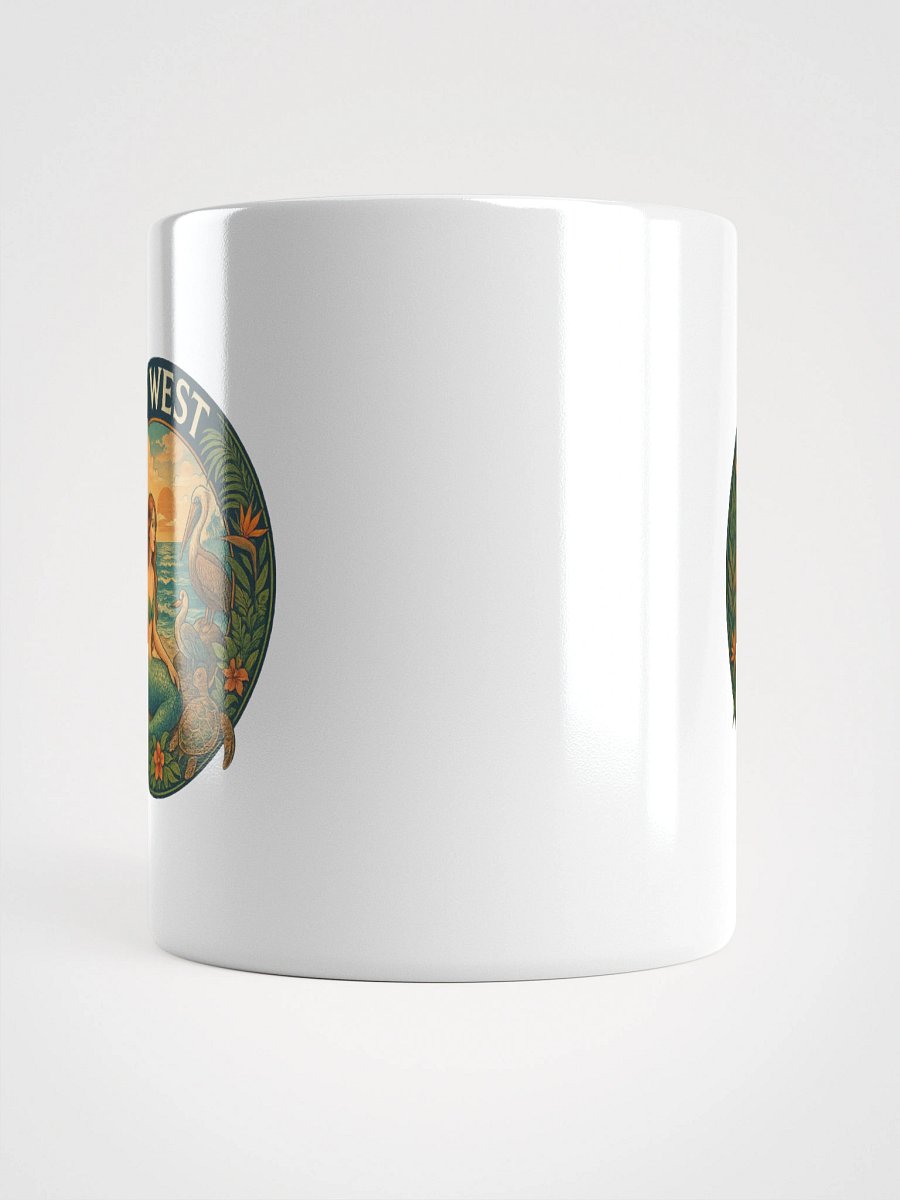 Key West Ceramic Mug with Mermaid, Birds, and Turtle product image (5)