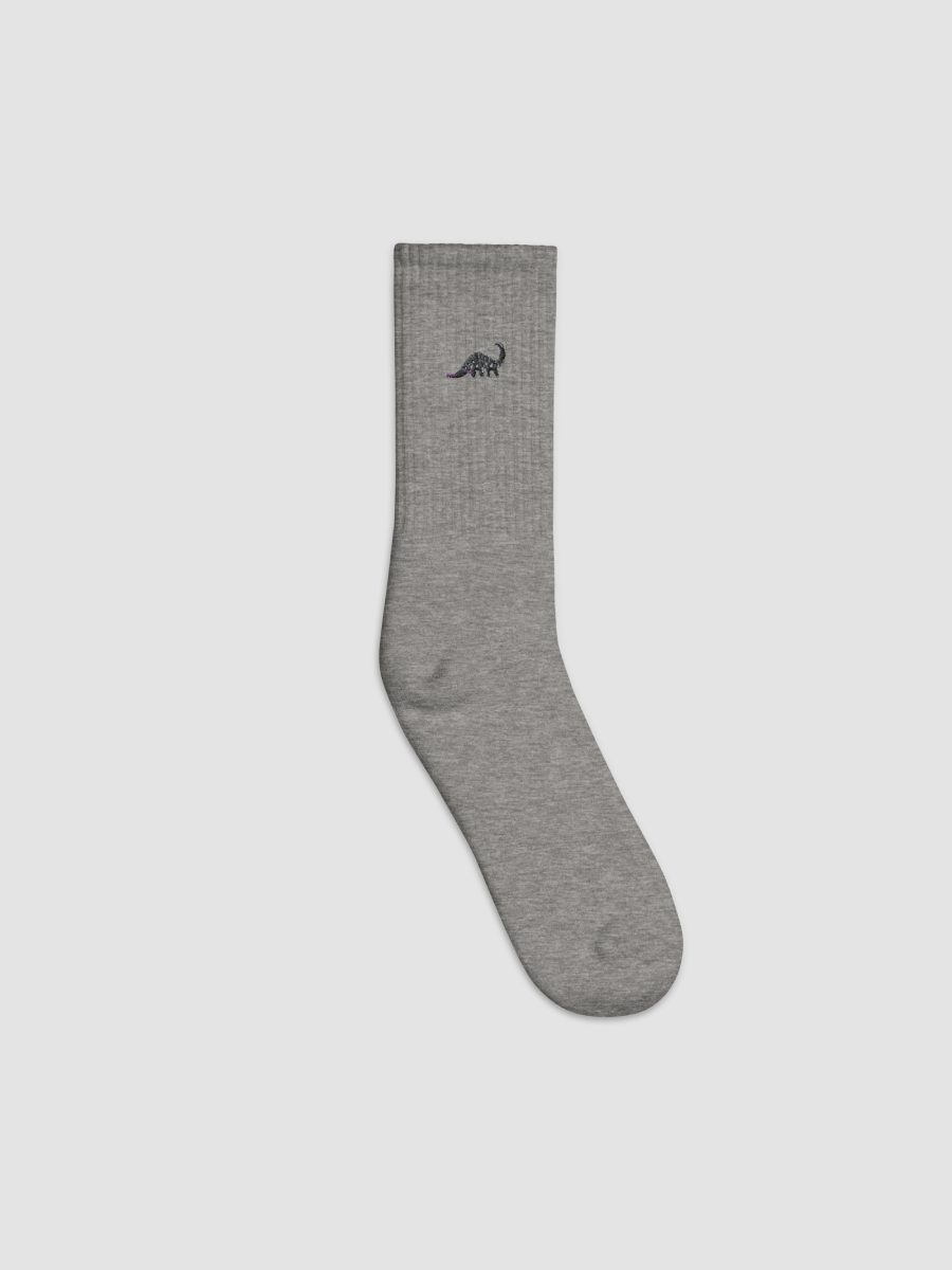 Brontosaurus Grey Socks product image (3)