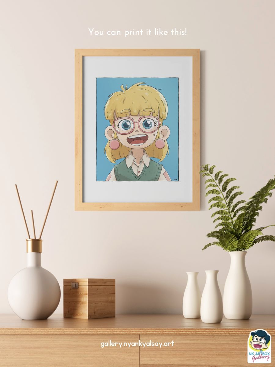 Cute Portrait 1 - Lily | Digital product image (7)