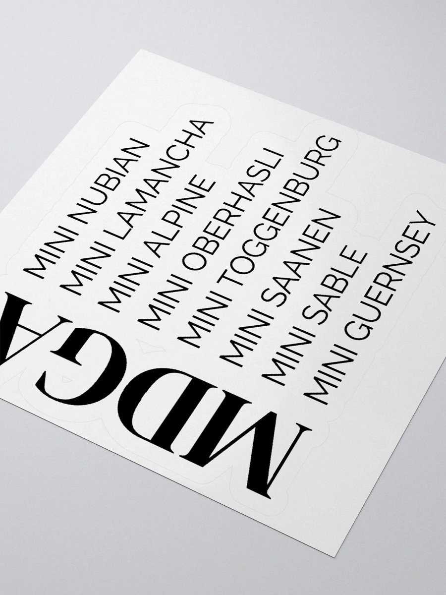MDGA Breeds sticker product image (9)