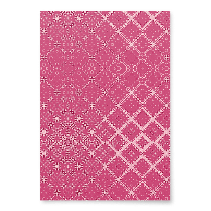 Wrapping Paper Set of 3 Pink Purple Blue product image (2)