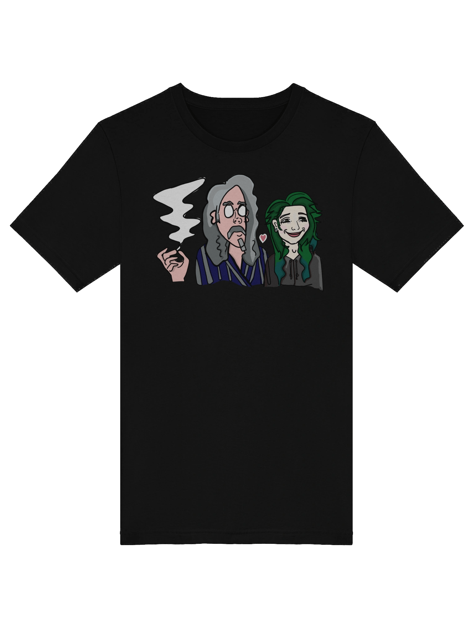 Allie and Wes Cartoon T-Shirt product image (5)