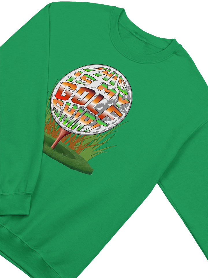 This Is My Golf Shirt Tee Time Vibes Sweatshirt product image (6)