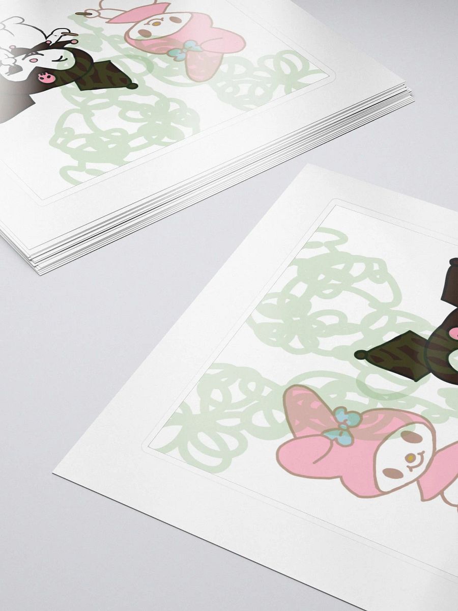 My Melody And Kuromi Sanrio Smoking Sticker product image (5)