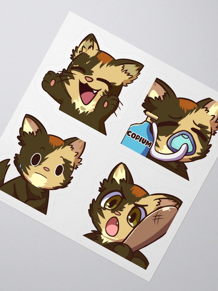 Hazelnut Sticker Pack Set product image (2)
