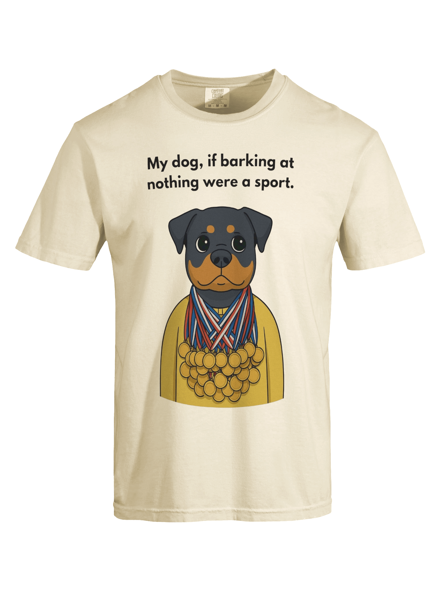 Barking Champion Rottweiler T-Shirt product image (96)
