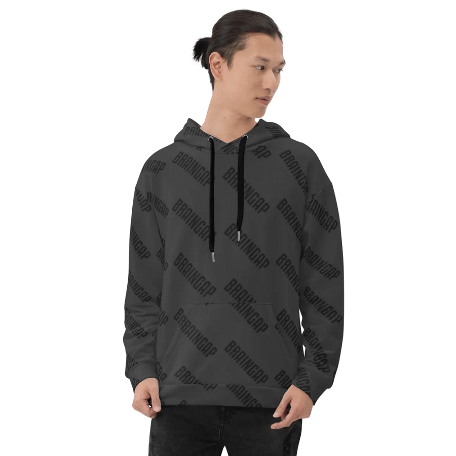 Braingap Unisex Dark Hoodie product image (8)