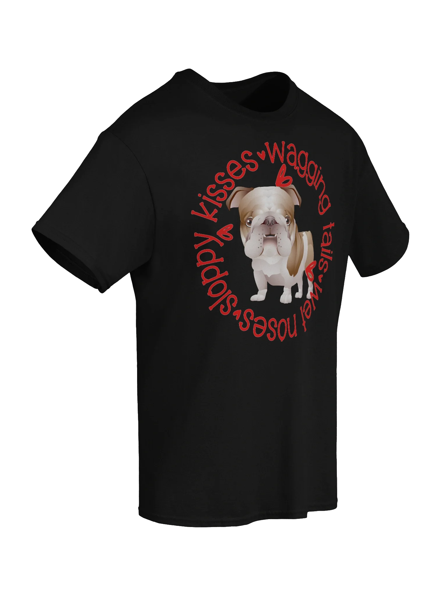 Sloppy Kisses Bulldog T product image (79)