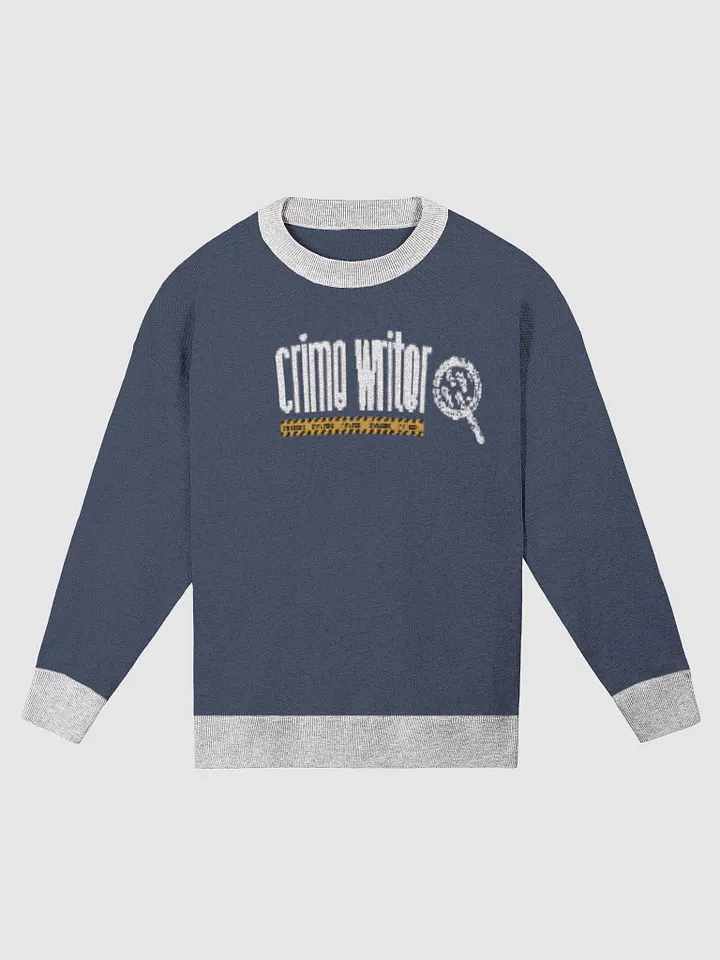 Navy Crime Writer Sweater product image (1)