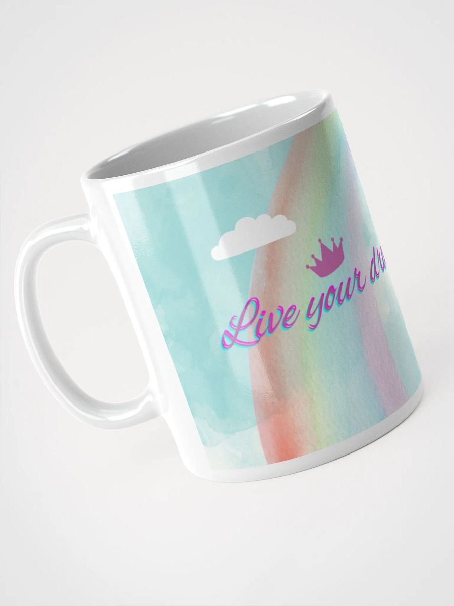 Live Your Dreams Unicorn Mug-White product image (3)