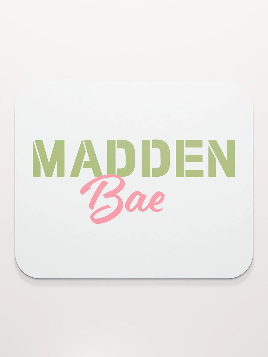 MaddenBae Mouse Pad Green and Pink product image (2)