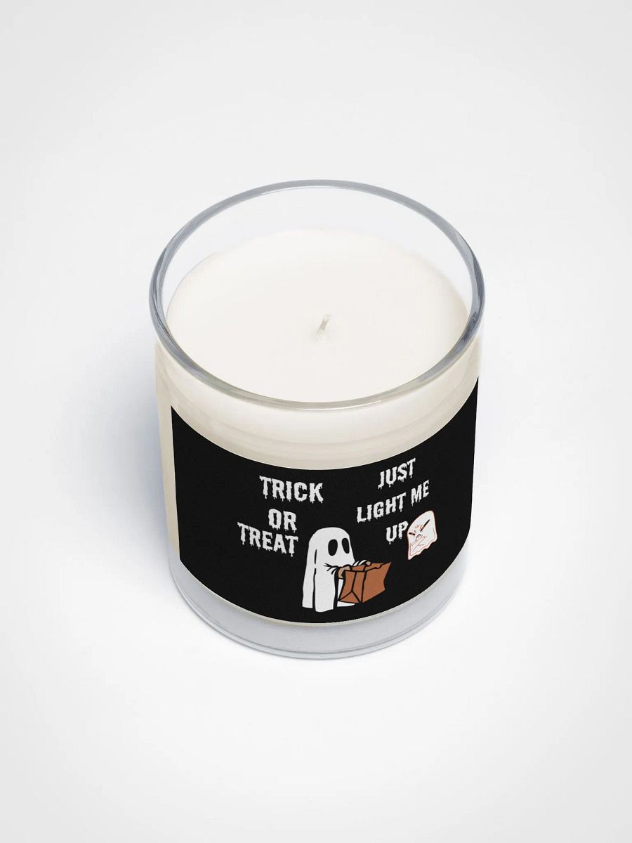 Spooky Trick Or Treat Ghost Soy Wax Candle product image (3)