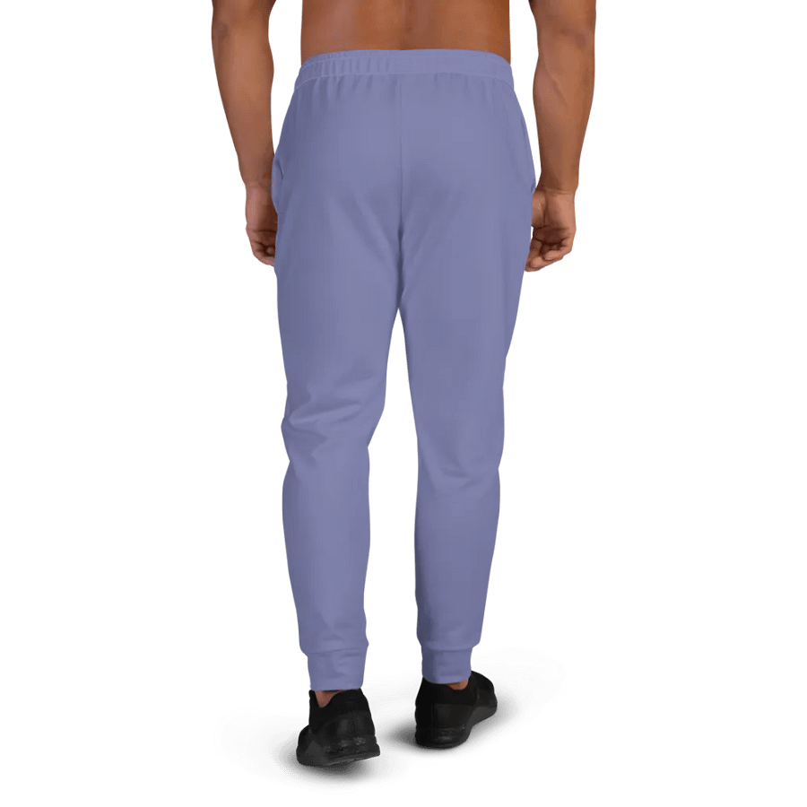 Plain Purple Soft Summer Recycled Polyester Premium Men's Joggers by Treasure Pie product image (4)