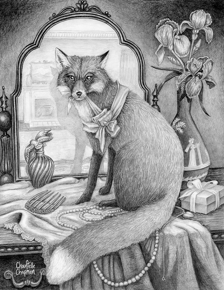 A Taste for the Finer Things (Vixen) - Art Print product image (1)