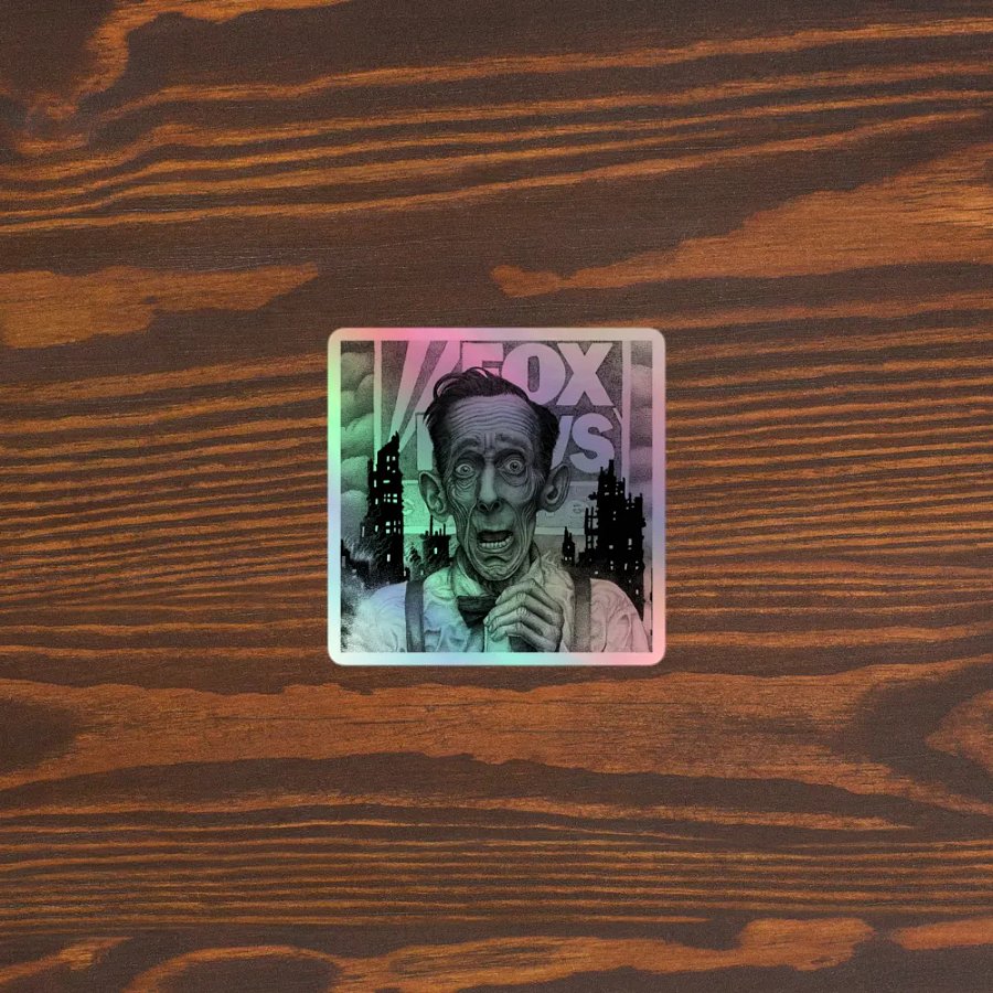 Doomsday Profits Holographic Sticker product image (3)