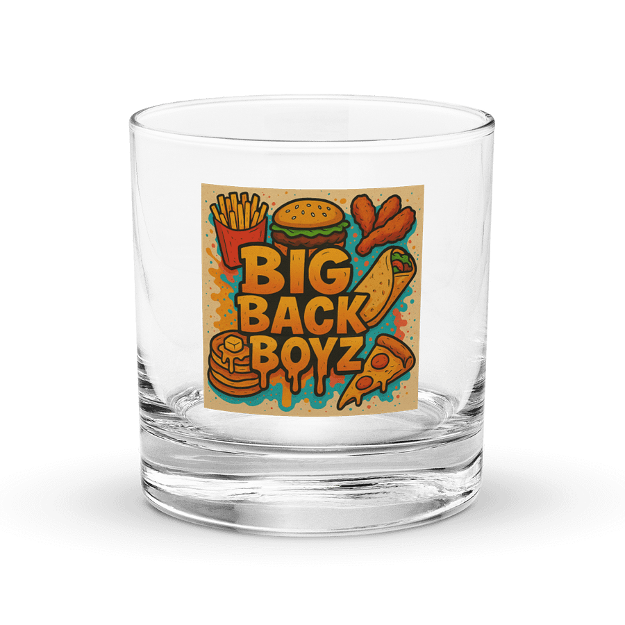 Big Back Boyz Rocks Glass product image (1)