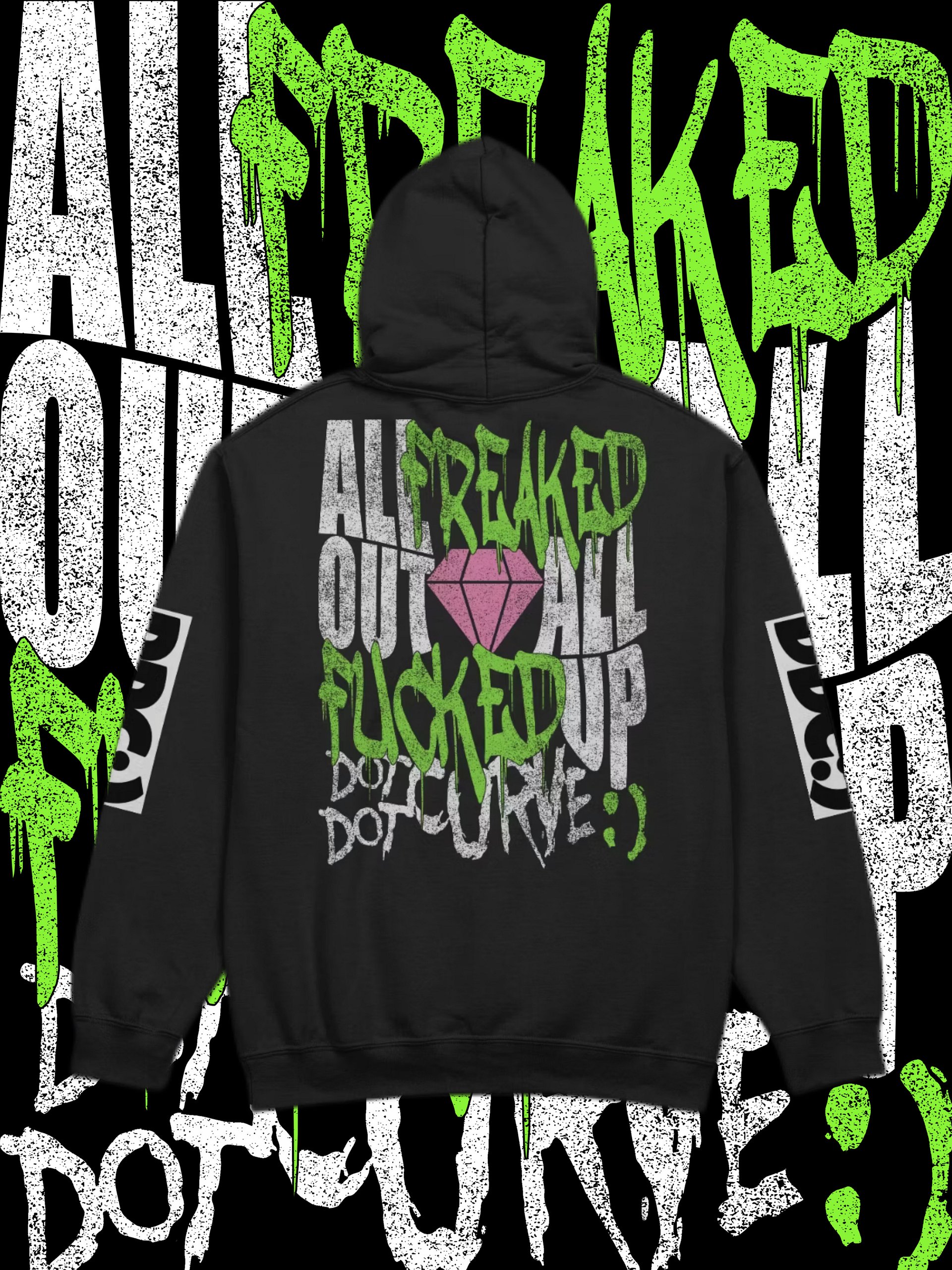 all freaked out hoodie product image (1)