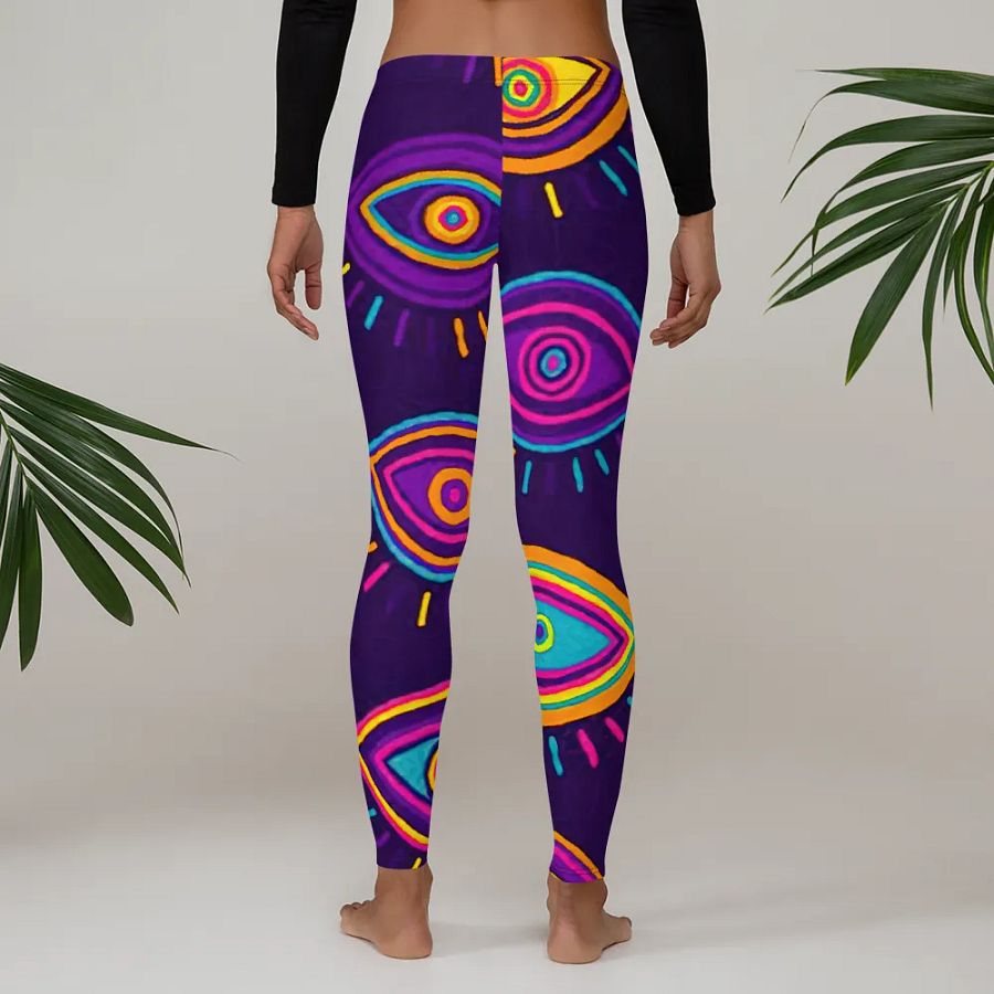 Mystical Eye Leggings: Psychedelic Print product image (4)