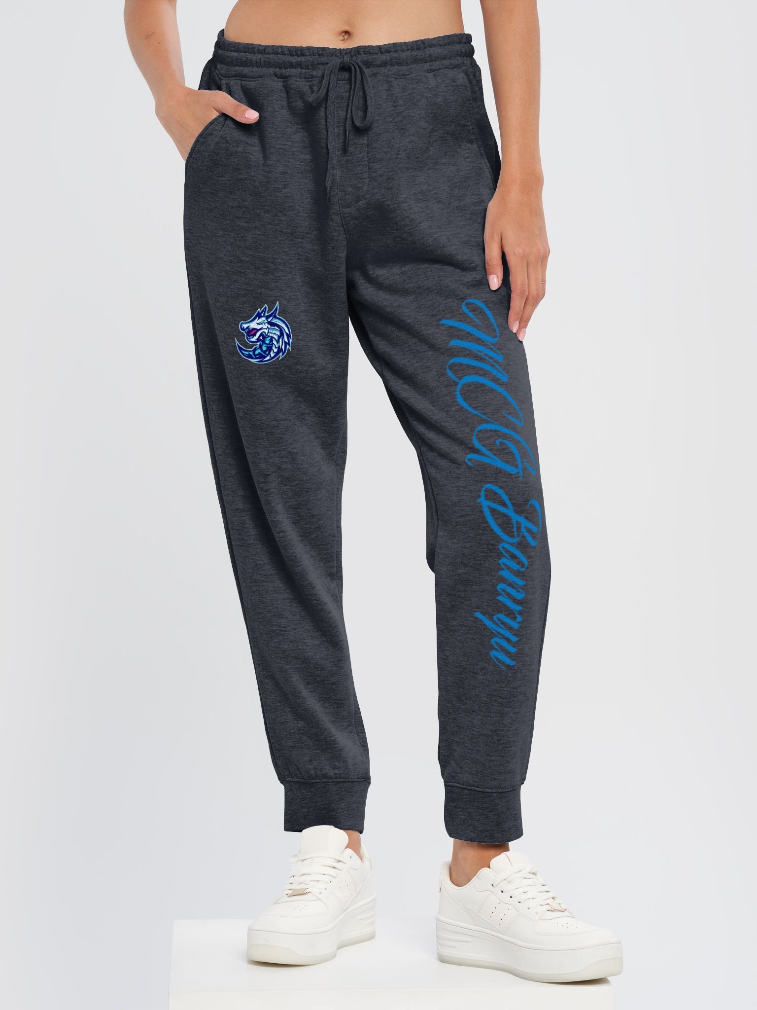 Signature Script Blue Ink Joggers product image (18)