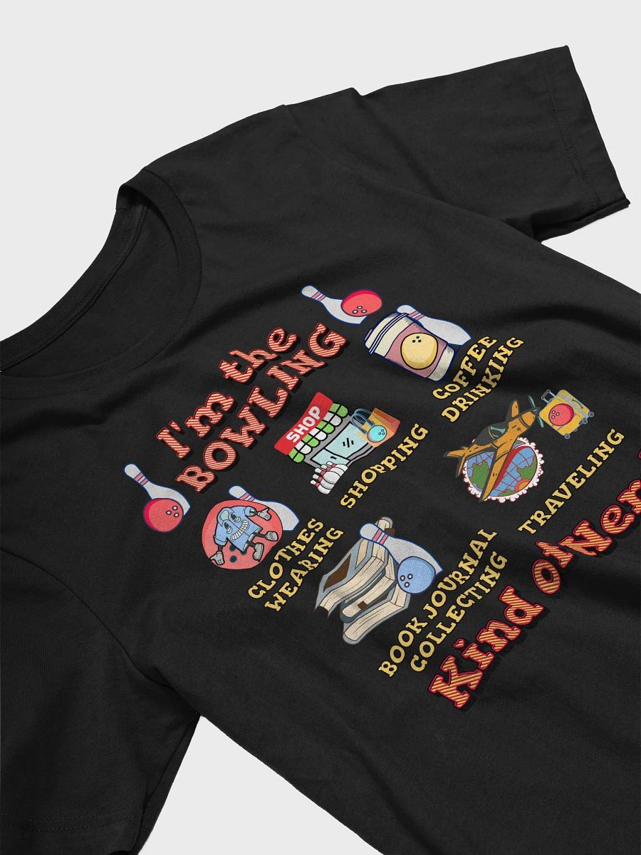 Im The Bowling Kind Of Nerd Iconic Supersoft Tee product image (2)