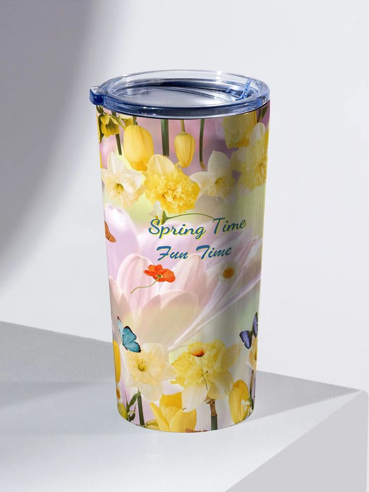 Spring Fling 20oz Stainless Steel Tumbler mothersday gift for moms daughters wife product image (2)