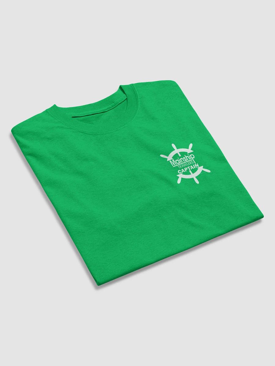 Mainship Captain - T-Shirt - Dark Shirt w/White Logo product image (5)