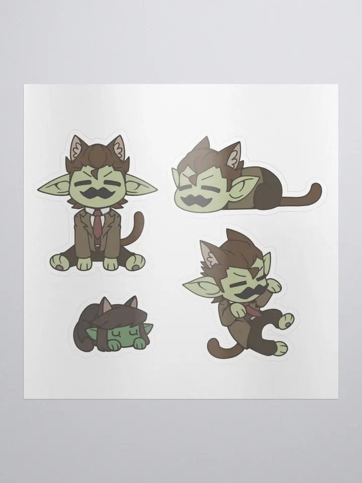 Office Cat Stickers product image (1)