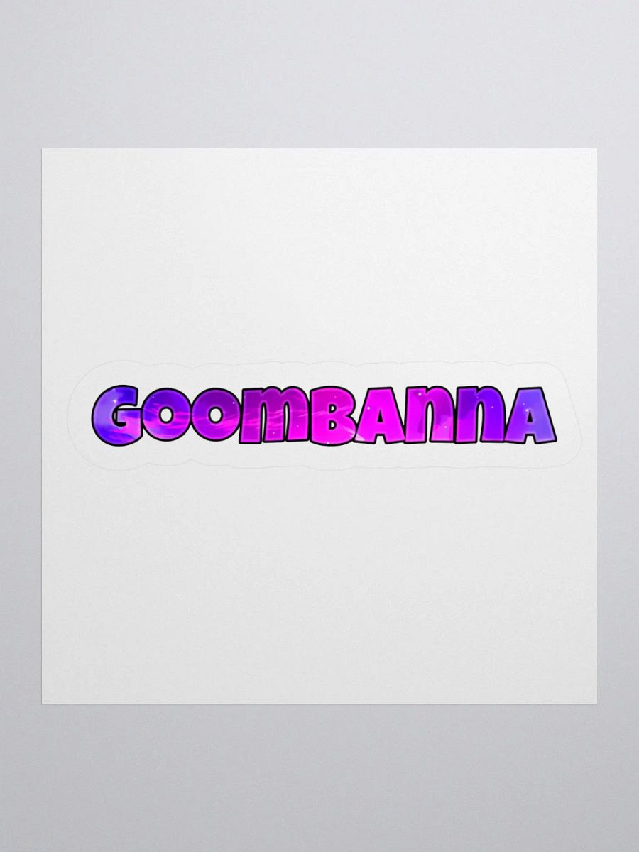 "Goombanna" sticker product image (1)